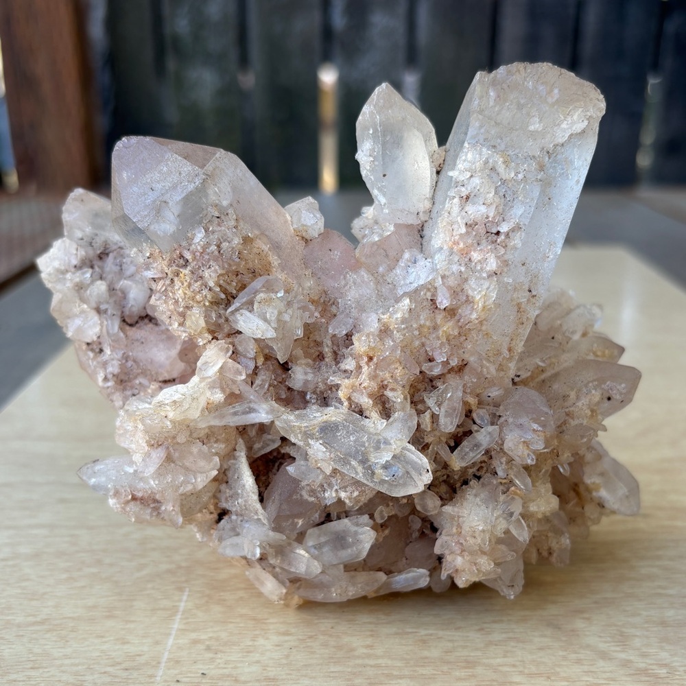 Quartz Crystal Cluster- Self Standing